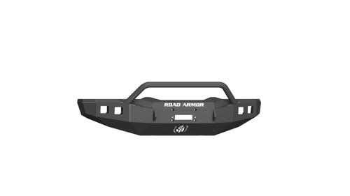 Road Armor Ram 1500 Stealth Winch Front Bumper w/Prerunner Guard, Textured Black - 4151F4B