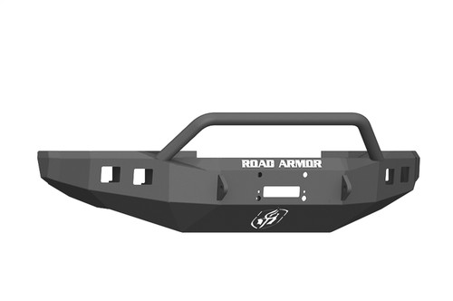 Road Armor Ford F-250/350/450/550 Stealth Winch Front Bumper w/Prerunner Guard, Satin Black - 61744B