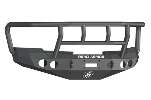 Road Armor Chevrolet Silverado 1500 Stealth Winch Front Bumper w/Titan II Guard, Satin Black - 37702B