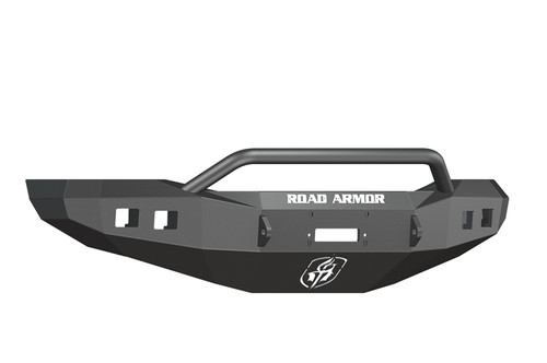 Road Armor Ram 1500 Stealth Winch Front Bumper w/Prerunner Guard, Satin Black - 407R4B