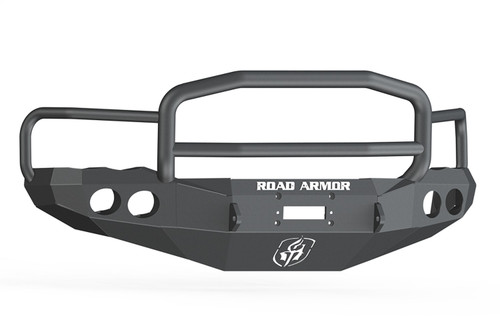 Road Armor Ram 1500 Stealth Winch Front Bumper w/Lonestar Guard, Satin Black - 44035B