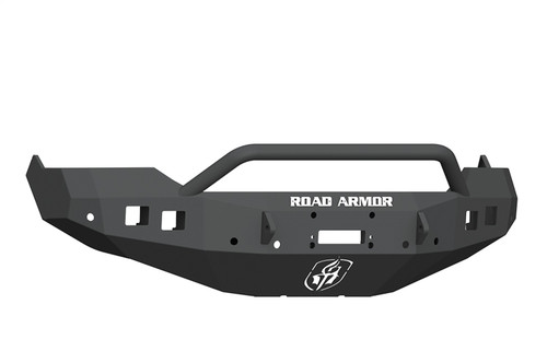 Road Armor Ram 1500 Stealth Winch Front Bumper w/Prerunner Guard, Satin Black - 413F4B