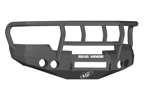 Road Armor Chevrolet Silverado 1500 Stealth Non-Winch Front Bumper w/Titan II Guard, Satin Black - 37702B-NW