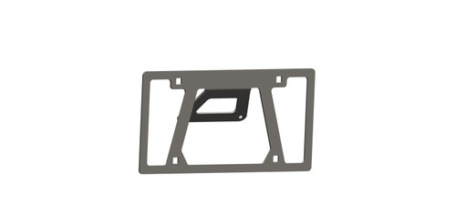 Road Armor  License Plate Mount, Textured Black - LPB-ID