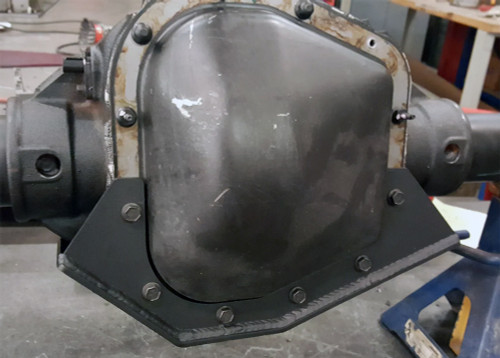 Foutz Rear Differential Skid Plate: 22+ Bronco Raptor