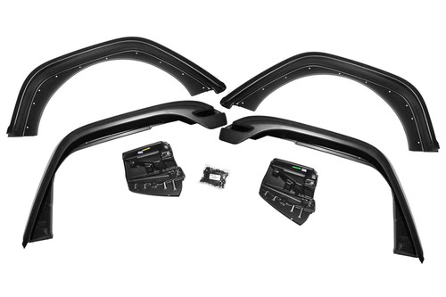 Rough Country WF1 Fender Flares for Jeep Wrangler JL 4WD 18-23 - A-J01822