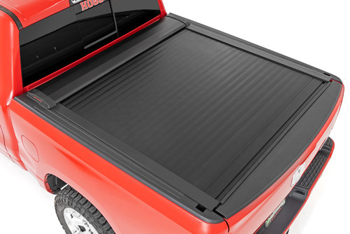 Rough Country Retractable Bed Cover for Ram 1500 19-23/1500 TRX 21-23, Short Bed - 46320551