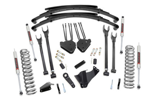 Rough Country 6 in. Lift Kit, 4 Link, M1 for Ford Super Duty 4WD 05-07 - 58240