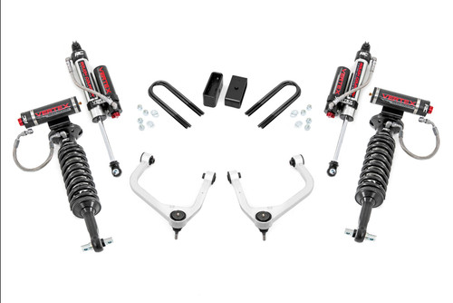 Rough Country 3.5 in. Lift Kit, Vertex, Mono Leaf, Rear for Chevy Silverado 1500 22-23 - 28250