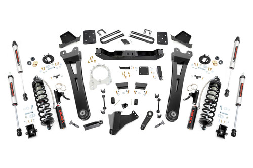 Rough Country 6 in. Lift Kit, OVLD, C/O V2 for Ford Super Duty 4WD 17-22 - 55458