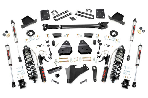 Rough Country 6 in. Lift Kit, No OVLDS, D/S, C/O V2 for Ford F-250/350 Super Duty 14-18 - 51358