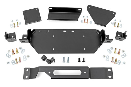 Rough Country Hidden Winch Mount for Ford Super Duty 2WD/4WD 20-22 - 51119