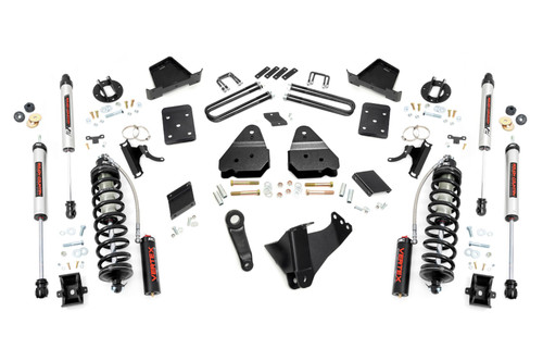 Rough Country 6 in. Lift Kit, OVLD, C/O V2 for Ford Super Duty 11-14 - 56458