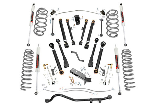 Rough Country 4 in. Lift Kit, X-Series, M1 for Jeep Wrangler TJ 4WD 97-06 - 66140