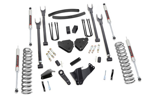 Rough Country 6 in. Lift Kit, 4 Link, M1 for Ford Super Duty 4WD 05-07 - 57940