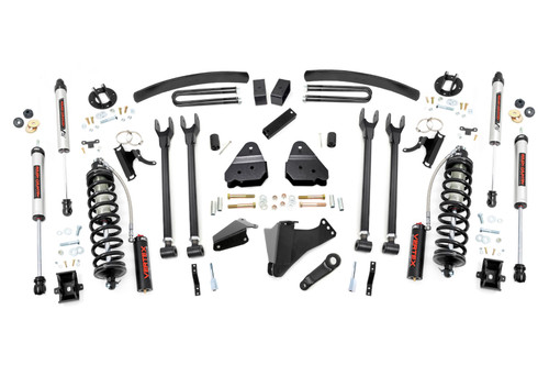 Rough Country 6 in. Lift Kit, 4 Link, C/O V2 for Ford Super Duty 05-07 - 57958