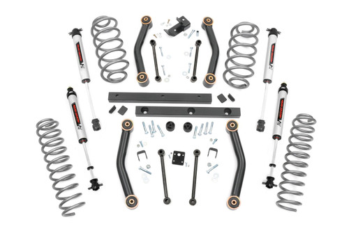 Rough Country 4 in. Lift Kit, V2 for Jeep Wrangler TJ 4WD 03-06 - 90777