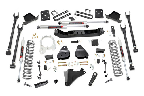 Rough Country 6 in. Lift Kit, 4-Link, No OVLD, M1 for Ford Super Duty 17-22 - 52640