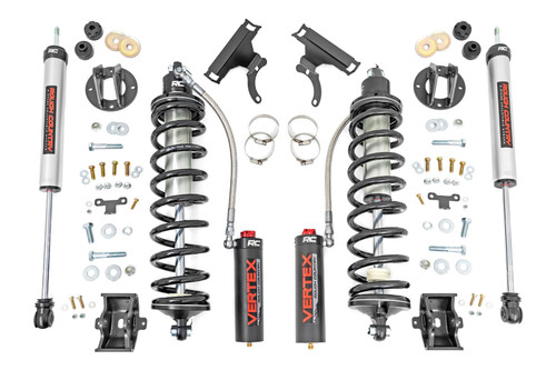 Rough Country 4.5 in. Coilover Conversion Upgrade Kit, Vertex/V2 for Ford Super Duty 05-22 - 50011