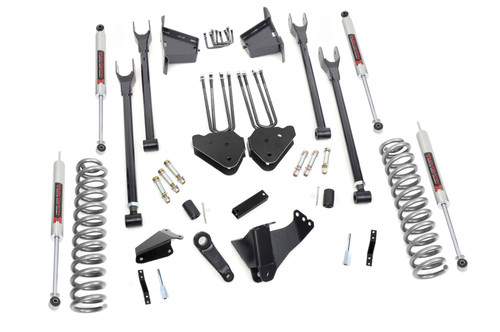 Rough Country 8 in. Lift Kit, 4 Link, Blocks, M1, Rear for Ford Super Duty 05-07 - 59140