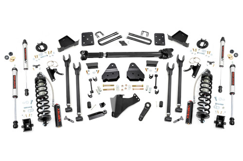 Rough Country 6 in. Lift Kit, 4-Link, No OVLD, D/S for Ford F-250/350 Super Duty 14-18 - 52658