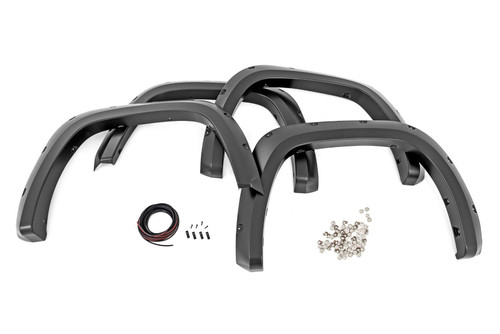 Rough Country Traditional Pocket Fender Flares for Toyota Tundra 2WD/4WD 22-23 - F-T11413