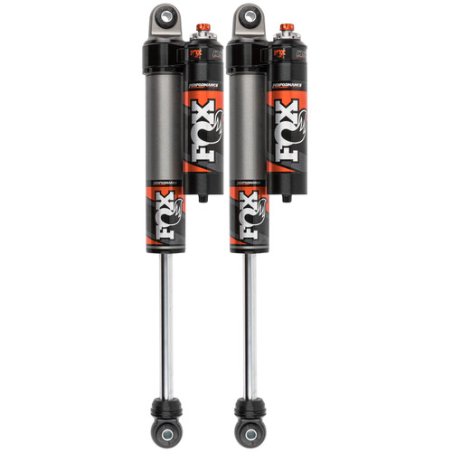 Fox Performance Elite Series 2.5 Reservoir Shock (Pair) - Adjustable; 17-23 Ford F-250/350 Super Duty, Rear - 883-26-100