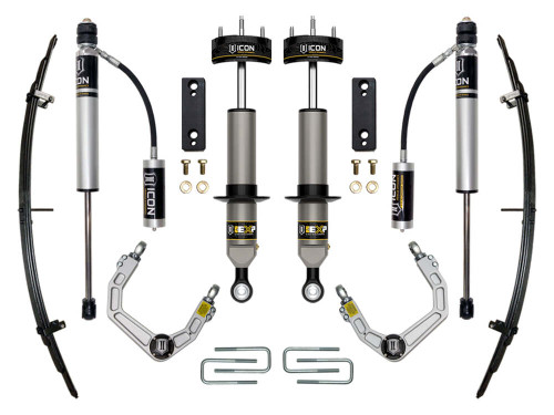 ICON 0-2" Lift, Stage 3 Exp Suspension System, Billet UCA for 05-23 Tacoma - K53222
