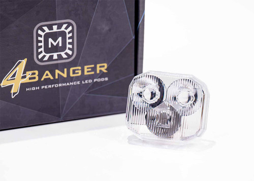 Morimoto 4Banger Replacement Lens: Yellow/Wide - BAF205