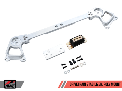AWE Drivetrain Stabilizer with Poly Mount, for Manual Transmission - 2210-11010