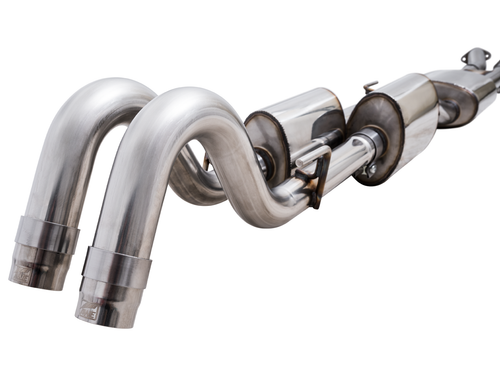AWE Tuning 0FG Exhaust with BashGuard for 3rd Gen Tacoma - No Tips - 3015-31826