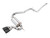 AWE Touring Edition Cat-back Exhaust for Ford Focus ST - Non-Resonated - Diamond Black Tips - 3015-33092