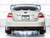 AWE Touring Edition Exhaust for VA STI / GV WRX / GV STI Sedan - Chrome Silver Quad Tips (102mm) - 3015-42104