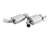 AWE Touring Edition Exhaust for Audi C7.5 A6 3.0T - Quad Outlet, Chrome Silver Tips - 3015-42072