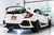 AWE Track Edition Exhaust for FK8 Civic Type R (includes Front Pipe) - Triple Chrome Silver Tips - 3020-52000