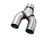 AWE Touring Edition Exhaust for 10th Gen Civic Si Coupe / Sedan (includes Front Pipe) - Dual Diamond Black Tips - 3015-33122