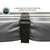 OVS HD Nomadic 180 Awning with Bracket Kit for Mid-High Roofline Vans - 19609908