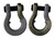 Moose Knuckle 3/4 Split Shackle, Gun Gray 2-Color Combo (Pair)