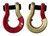 Moose Knuckle 3/4 Split Shackle, Flame Red 2-Color Combo (Pair)
