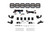 Diode Dynamics SS5 6-Pod CrossLink Mounting Kit for Prinsu/Sherpa Roof Racks, Pro White Combo - DD7820