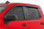 Rough Country Side Window Deflectors - Tape On Rain Guard - Chevy/GMC 1500/2500HD/3500HD (19-25 & Classic) - 911924