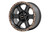 Rough Country Rough Country 79 Series Wheel / One-Piece / Semi Gloss Black w/Bronze Ring / 17x8.5 / 5x5.0 / 0mm - 79170918