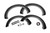 Rough Country Fender Flares - Defender - FM Ford Performance Blue - Ford F-150 2WD/4WD (2015-2020) - A-F11811-FM