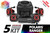 SSV Works V-Spec 5-Speaker Audio System for Ride Command Fits 18-24 Polaris Ranger XP1000