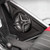 SSV Works Front Speaker Pods for 8 in. or 6.5 in. Speakers Fits 15-25 Polaris Slingshot