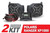 SSV Works 2-Speaker Audio System for 18-24 Polaris Ranger XP1000