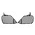 DV8 Offroad Rear Window Molle Panels for 10-24 4Runner - MPT3-01