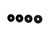 ICON Front Bump Stop Spacer Kit for 07-22 Tundra, Land Cruiser 200 Series & Sequoia - 51046