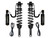 ICON 0-3.5" Lift, VS 2.5 Series Extended Travel Coilover Kit, Remote Reservoir w/ CDEV, 700 lbs. Coils for 10-24 4Runner - 58747E-700