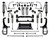 ICON 6" Lift, Stage 7 Suspension System, Billet, CDCV for 22-24 Tundra - K53277